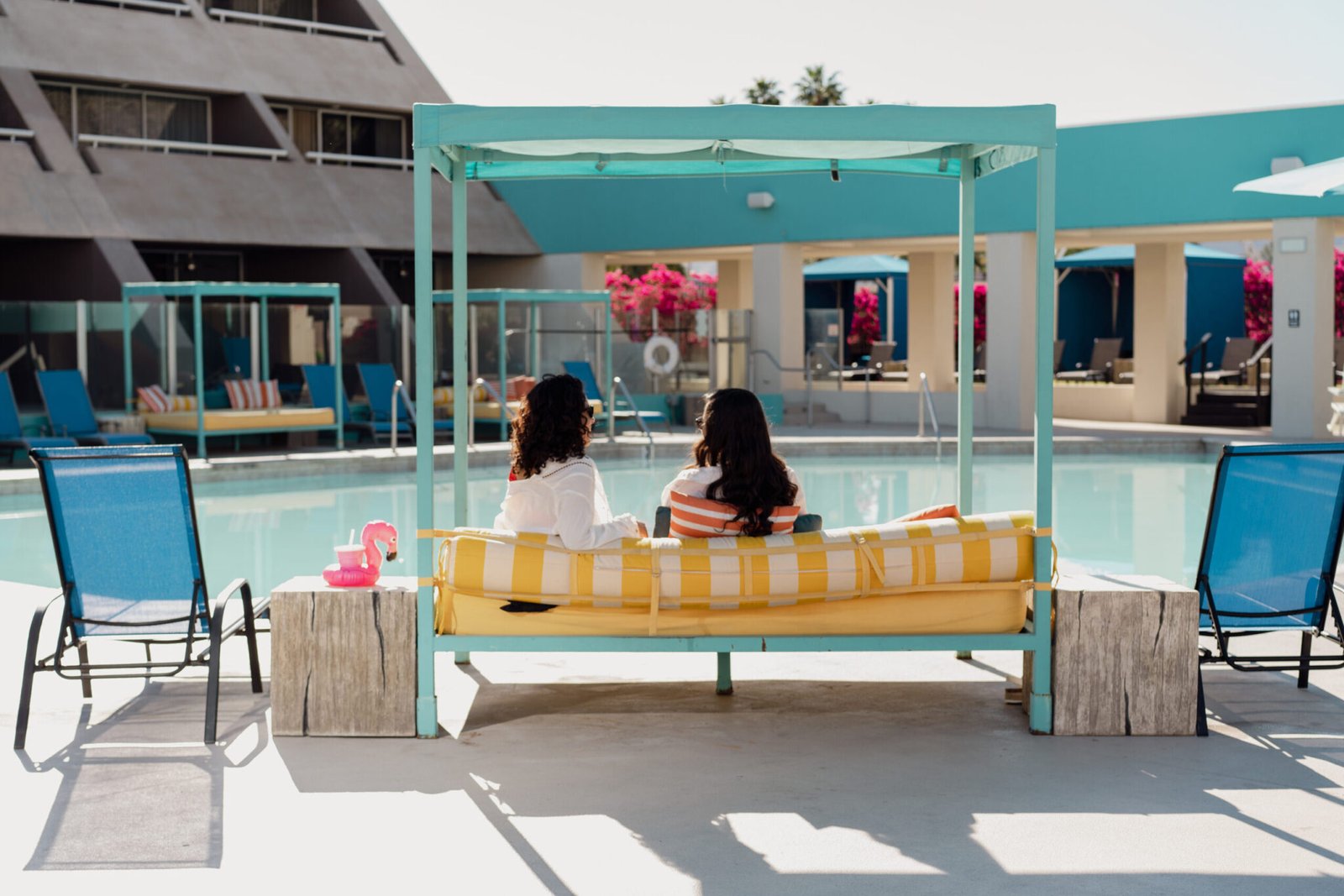 Book VIP Daybed Gay Pool Party Palm Springs